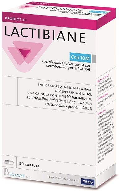 BIOCURE Srl Lactibiane Cnd 10M, 30 Capsule