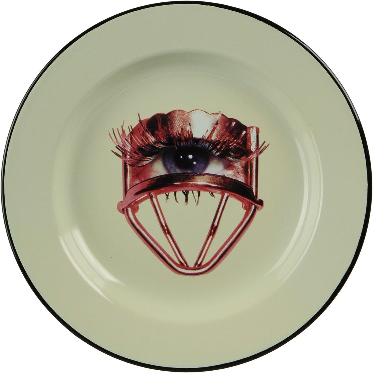 Seletti Wears Toiletpaper Plato Unisex Verde claro -- Unisex