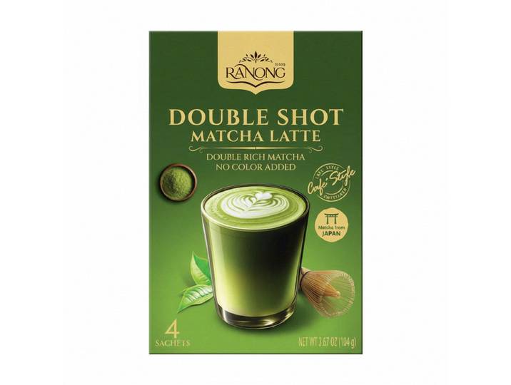 Ranong Double Shot Matcha Latte Original 128 g