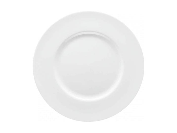 Speiseteller ROSENTHAL Jade 6 Stück, 27 cm , weiss (weiß), Ø:27cm, Fine Bone China Porzellan, Speiseteller, Speiseteller