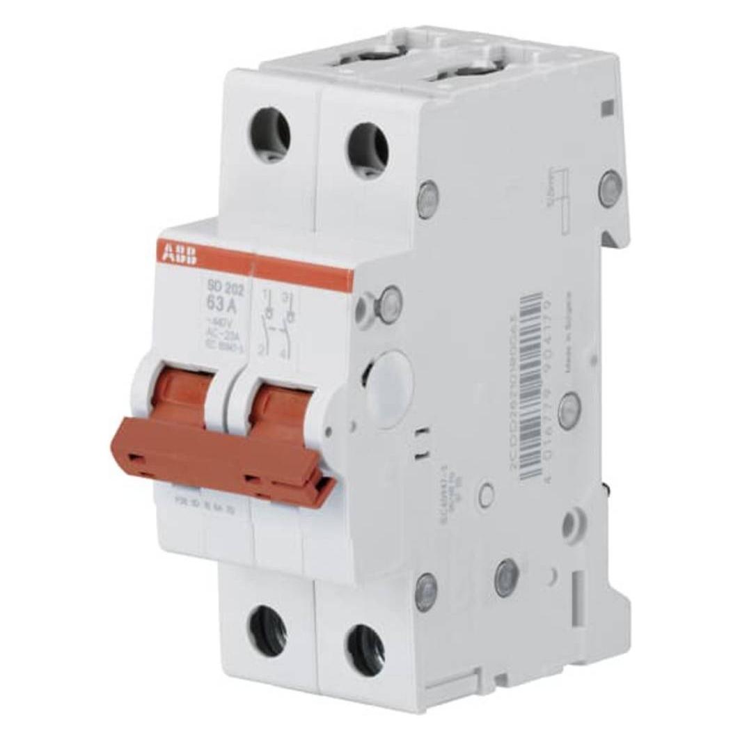 ABB SD202/40 Lasttrennschalter 2P, 40A 2CDD282101R0040 (2CDD282101R0040)