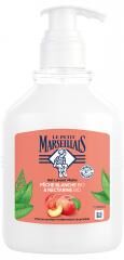 Le Petit Marseillais Gel Lavant Mains Pêche Blanche & Nectarine pH Neutre 500 ml - Flacon-Pompe 500 ml