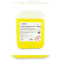 Plock GmbH Allzweckreiniger Citro Funny - 10 L Kanister - Konzentrat - Allesreiniger