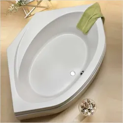 Ottofond Eckbadewanne Canary 150 x 150 weiß - Badewanne