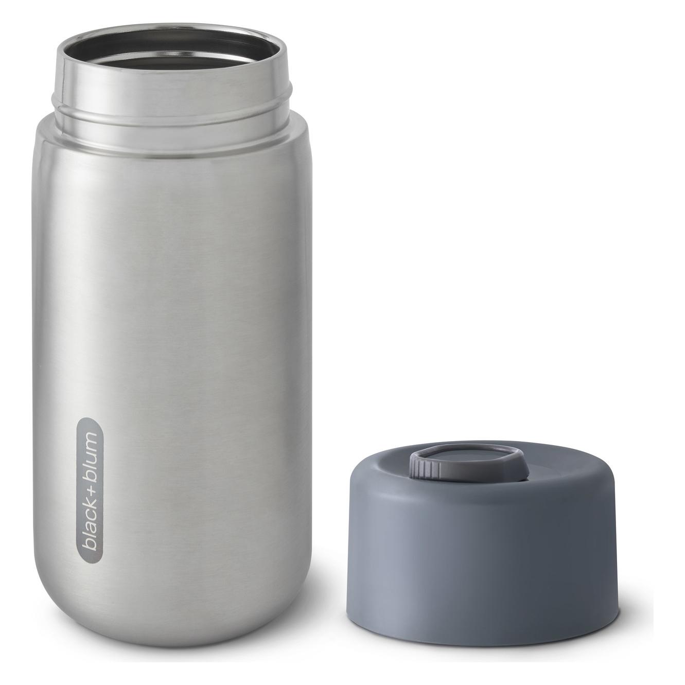 Black + Blum Insulated Travel Cup Stainless Steel - Isolierte Trinkflasche (0.34 l) (TC-SS015)