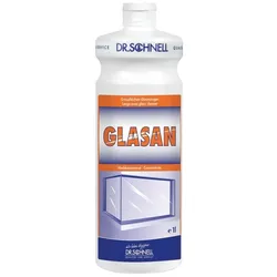 Dr. Schnell Glasan Glasreiniger 1 L – Sparset 12 Flaschen Fenster- & Spiegelrein...