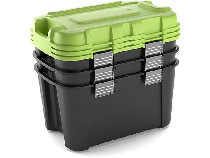 CURVER Lot de 3 malles TOTEM 60L 59.6 x 39.5 x 54.0 cm