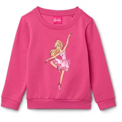 Tchibo - Kinder-Sweatshirt »Barbie« - Mädchen - Gr. 122/128 - pink/print