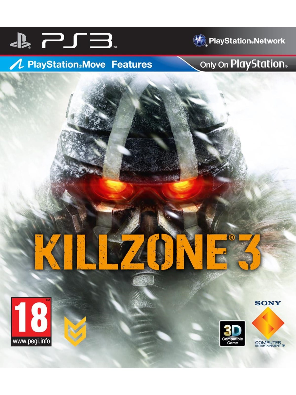 Killzone 3 - Sony PlayStation 3 - FPS - PEGI 18