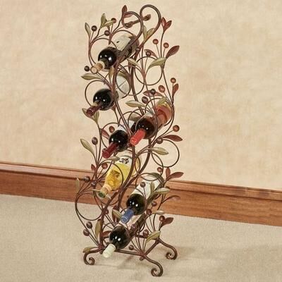 Touch of Class Catalonia Floor Wine Rack Sage , Sage