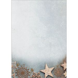 Sigel Weihnachtsbriefpapier DP430, Glamorous Christmas, A4, 90 g/m², 100 Blatt