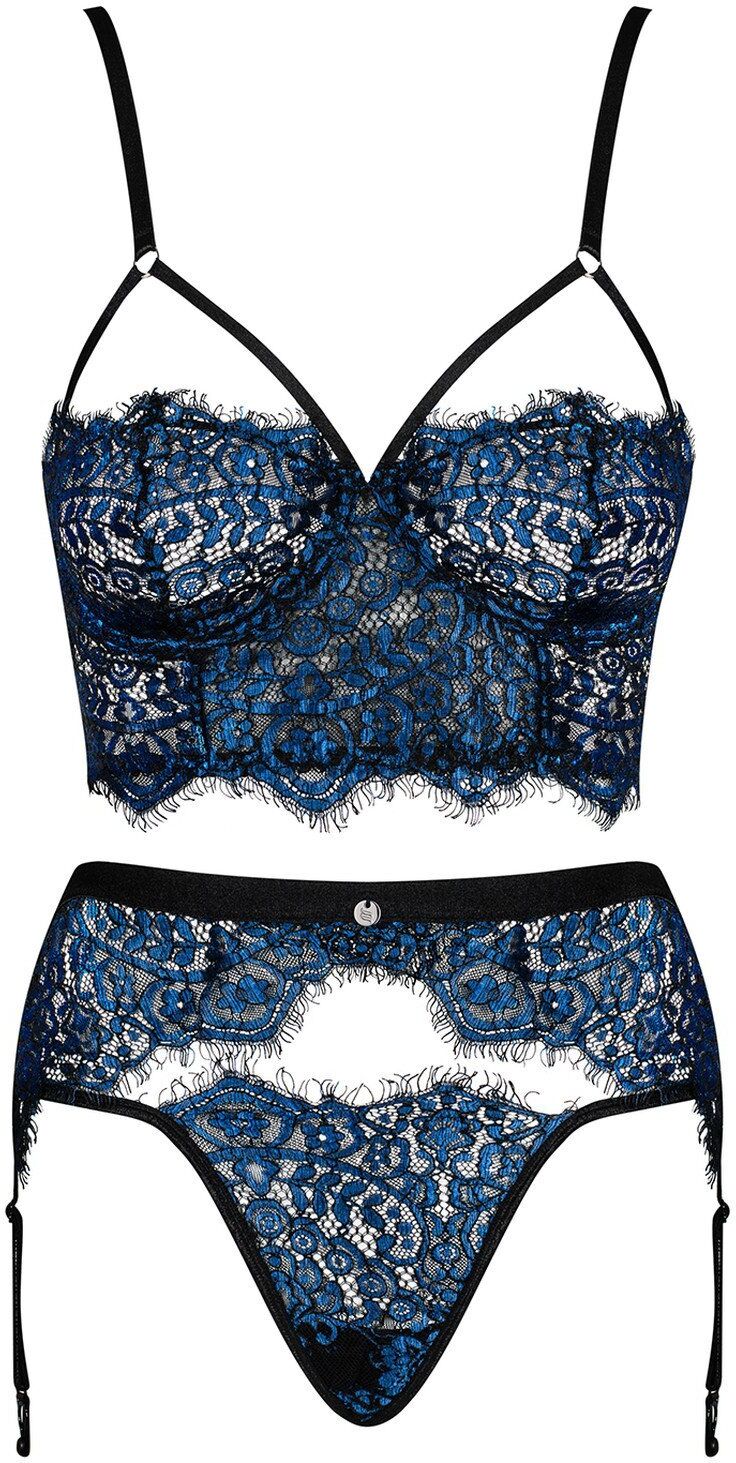 Obsessive Ensemble Yassmyne 3 pièces set blue