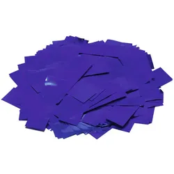 TCM FX Metallic Konfetti rechteckig 55x18mm, blau, 1kg