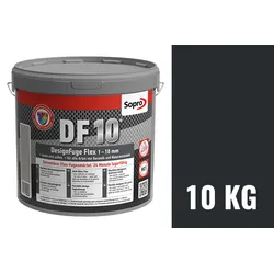 Sopro Bauchemie DesignFuge Flex DF10 Fugenmörtel 10 kg Eimer Schwarz 90