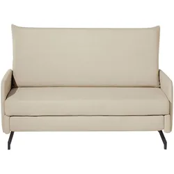 2-SITZER-SCHLAFSOFA Polyester Beige Belfast