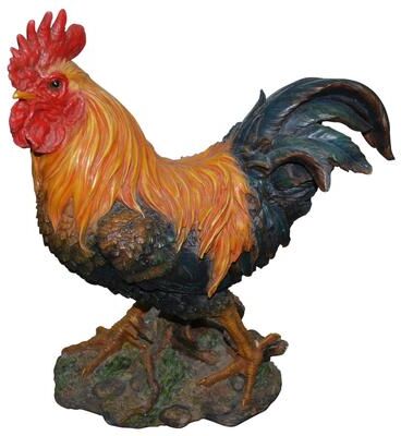 Hi-Line Gift Ltd. Rooster Statue