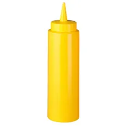 MONOUSO - Flasche Würze Spender Gelb 240ml (6 Stück)