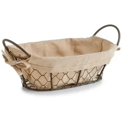 Zeller Countrystyle Brotkorb braun