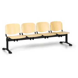 Wartezimmerbank ISO Biedrax LC9748 - Gestell schwarz