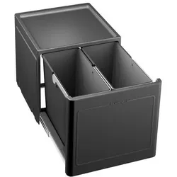 Blanco Botton Pro 45/2 Automatic, Abfalleimer, Schwarz, Grau