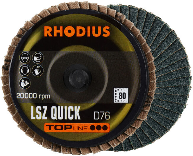 Disque à lamelles au zirconium Rhodius LSZ QUICK (303936)
