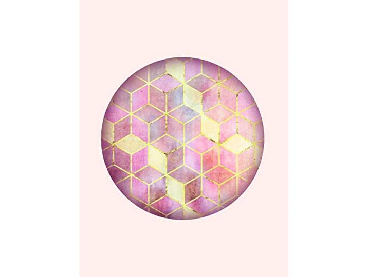 Komar Wandbild Mosaik Circle Rosso Poster, Bild, Wohnzimmer, Schlafzimmer, Dekoration, Kunstdruck ohne Rahmen P093A-30x40 Größe: 30 x 40 cm (Breite x Höhe)
