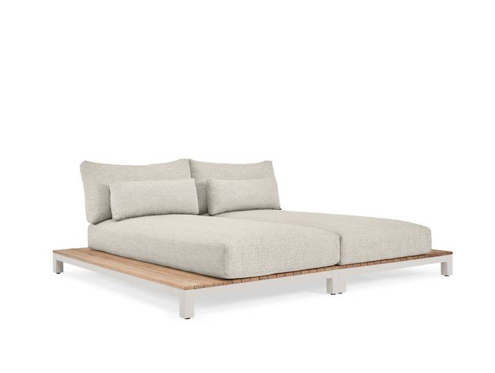 Suns Evora Daybed Teak/Quick dry foarm
