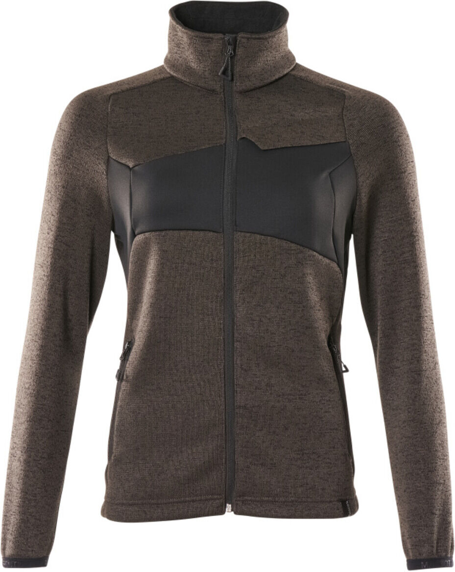 Mascot Strickpullover mit Reißverschluss Damen Strickjacke XL dunkelanthrazit/schwarz (18155-951-1809-XL)