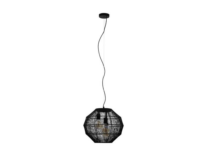 Eglo Hängeleuchte, Schwarz, Metall, Kugel, 150 cm, Lampen & Leuchten, Innenbeleuchtung, Hängeleuchten, Pendelleuchten