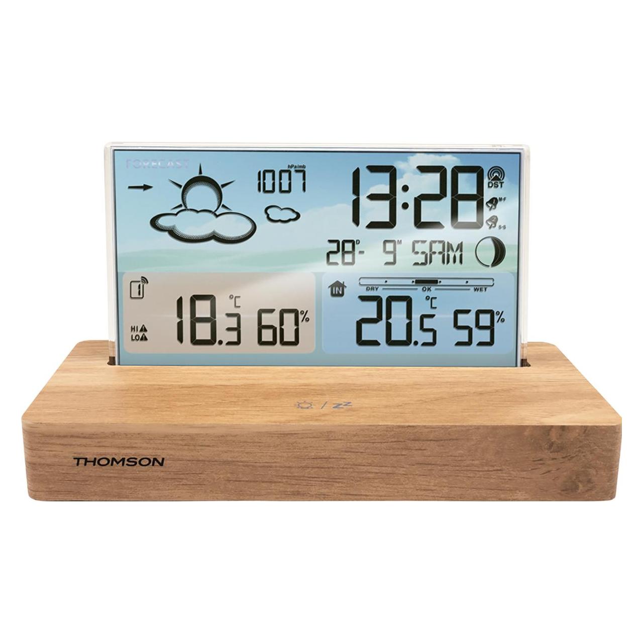 Thomson Wetterstation mit Wecker CT600 (TH389203)