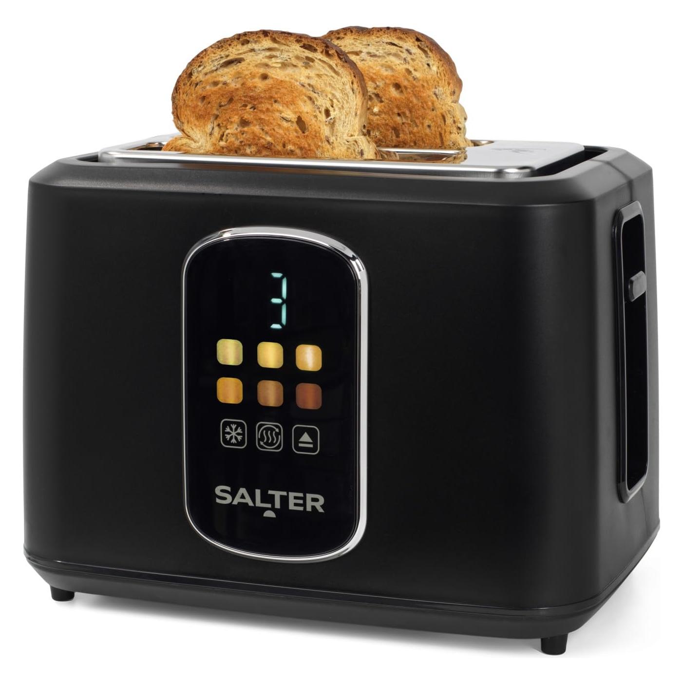 Salter Digitaler 2-Scheiben-Toaster mit LED-Display (73372006)