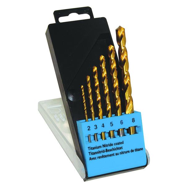C.K Magma HSS Metall-Spiralbohrer-Set 6t (2 mm, 3 mm, 4 mm, 5 mm, 8 mm) (T3293)