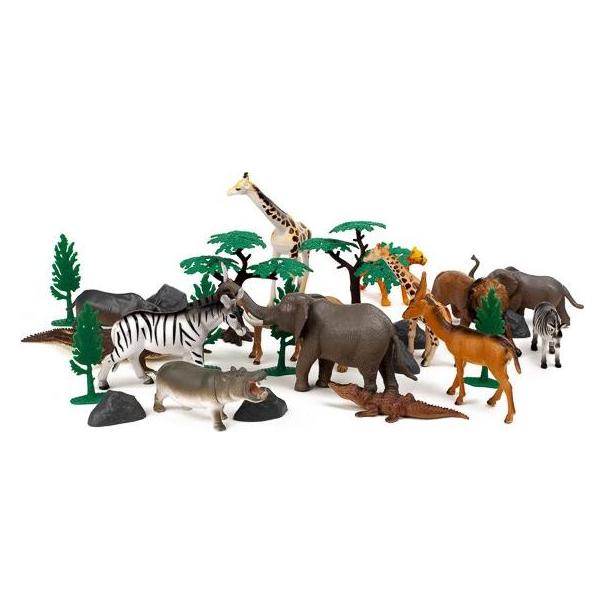 Toymax Wild animals 30pcs in 3,2L bucket (D6601)