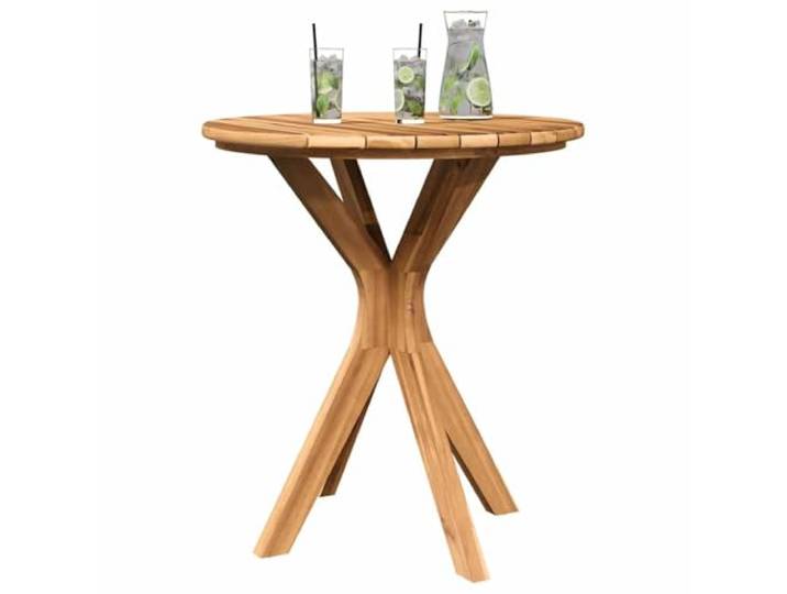 vidaXL Beistelltisch Braun 70 x 70 x 75 cm Massivholz Teak Teakholz für dauerhaften Gebrauch, Robustes Design sorgt für Stabilität, Glatte Oberfläche für entspannten Gebrauch