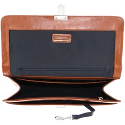 Leonhard Heyden Ledertasche "Cambridge" (14"), Notebooktasche, Braun