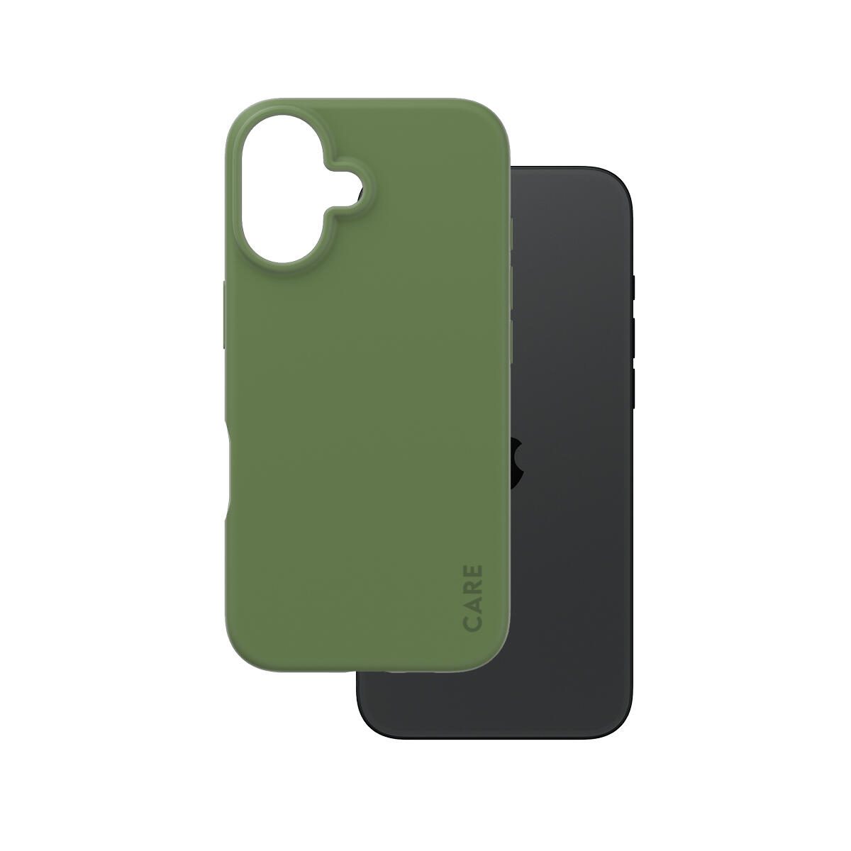 PanzerGlass™ CARE by PanzerGlass® Fashionable Case Grün für iPhone 16 1405