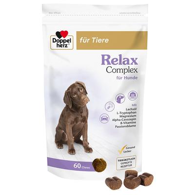 Doppelherz für Tiere Relax Complex Chews f.Hunde 60 St Kautabletten