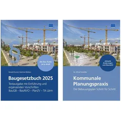 Baugesetzbuch 2025 + Kommunale Planungspraxis, Fachbücher von Alfred Scheidler, Ronald Kunze, Hartmut Welters