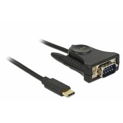 Delock USB 2.0 Adapter [1x USB-C® Stecker - 1x RS232-Stecker] 62964 1.8 m