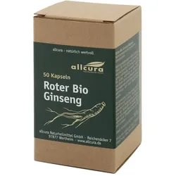 Roter Bio Ginseng