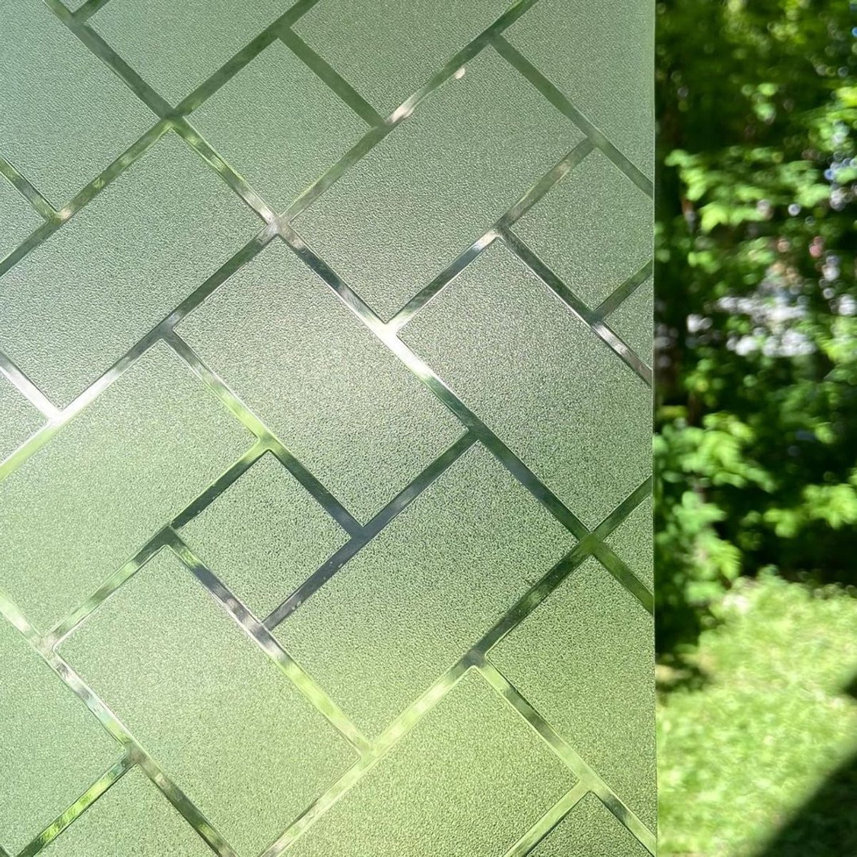 ApexArte® Raamfolie Anti Inkijk - Zelfklevend - Badkamer