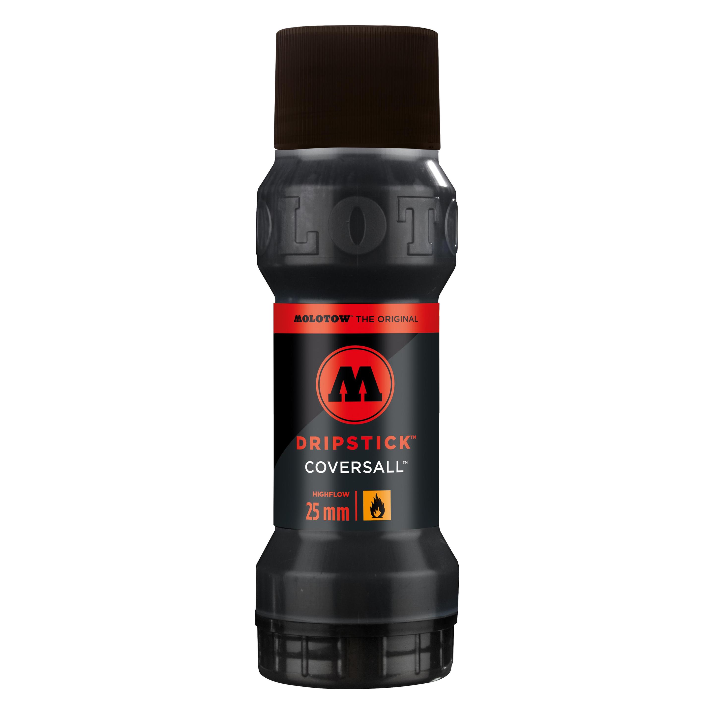 Molotow Dripstick Coversall 860 DS nachfüllbar 25mm signalschwarz (1x) (MO861000)