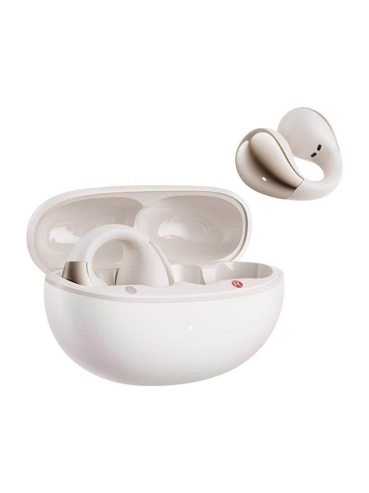 QCY Crossky Clip T33 Headphones (white)