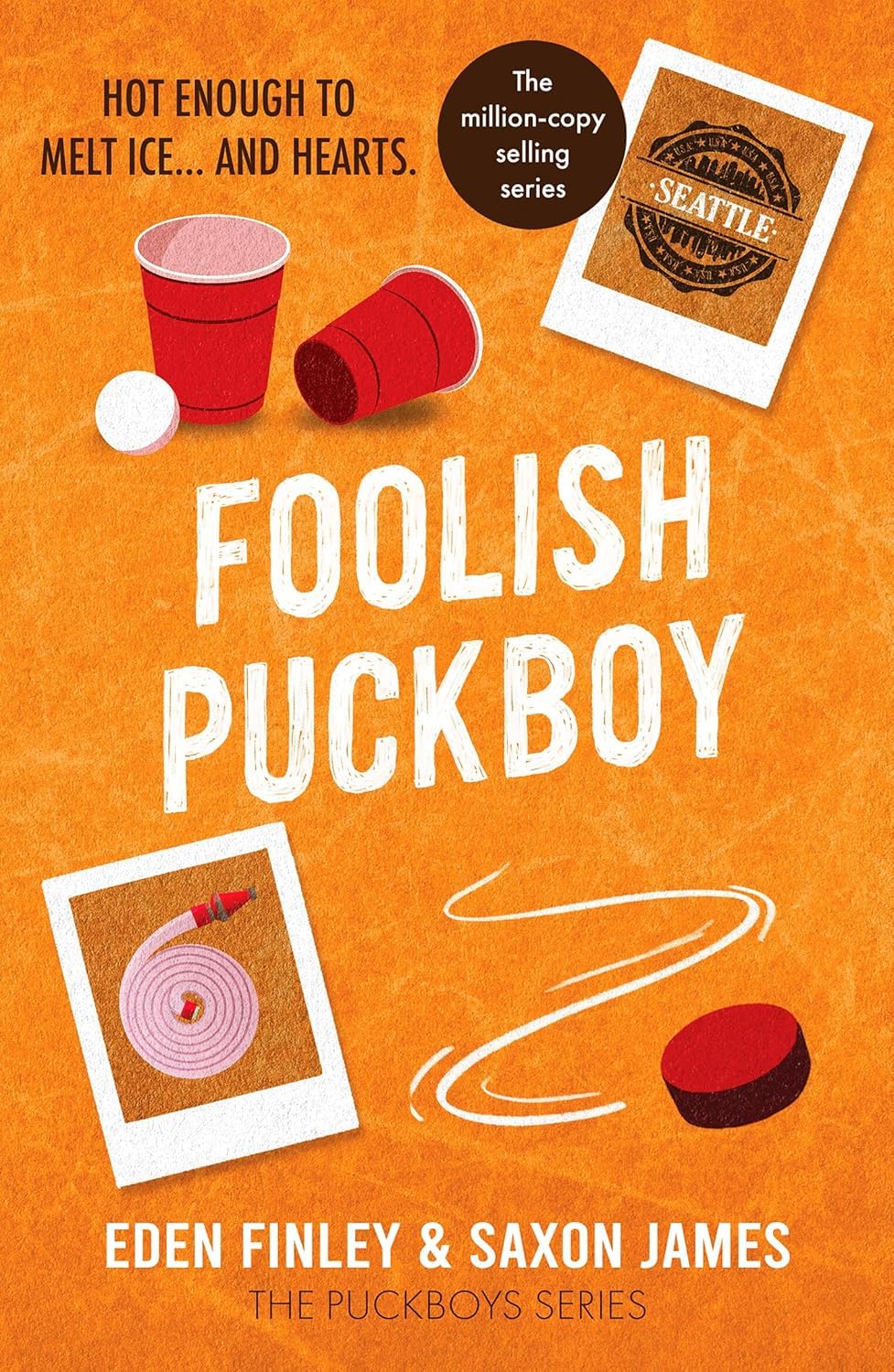 Independently Published Puckboys Series 4-6 Collection 3 Books Set - Saxon James & Eden Finley - Paperback - Foolish, Clueless & Bromantic Puckboy - M/M Sports Romance
