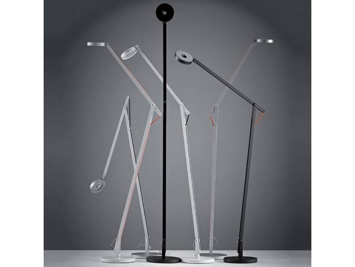 String F1 Lampadaire DTW Matt Black/Black - Rotaliana String F1 DTW - Salon / séjour - Design - Métal - À ampoule unique