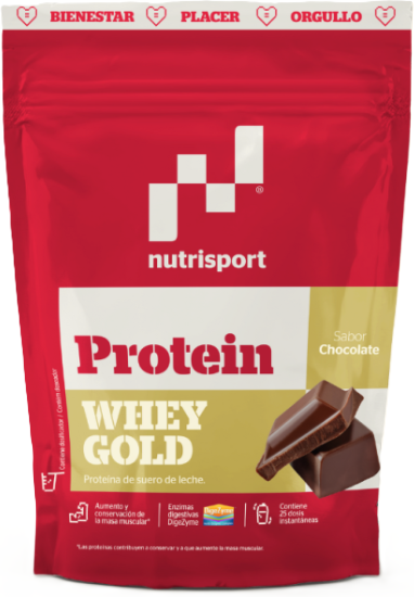 Nutrisport Whey Gold Protein Schokoladenpulver 500 gr
