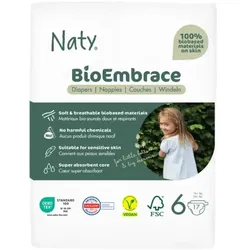 Naty BioEmbrace Windel Gr.6 (17St)