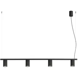 Sollux SL.2712 Kronleuchter KARBON 4 schwarz