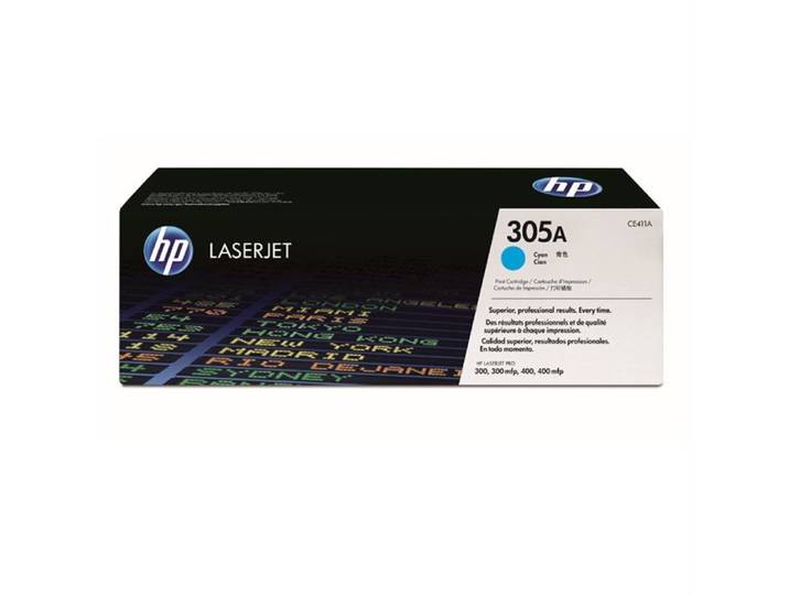 Hewlett Packard - Consommable Laser Ce 411 A - Bleu