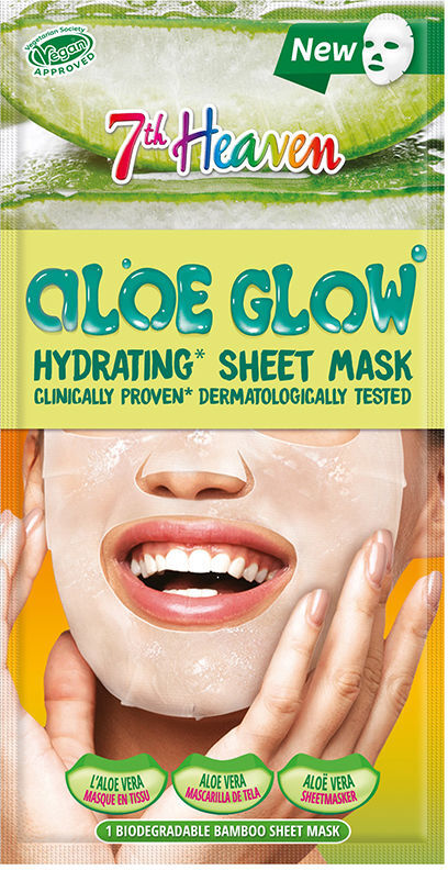 7th Heaven Máscara hidratante Aloe Glow 16 gr